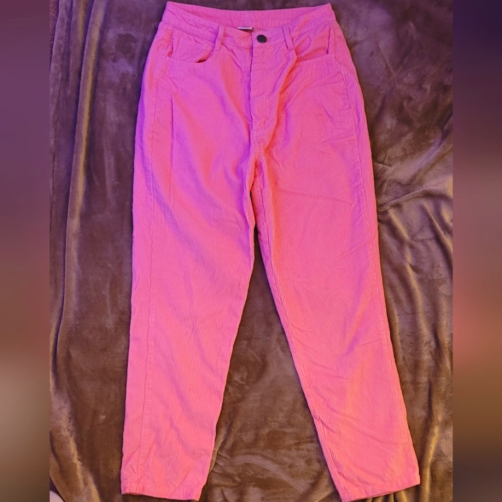 Lucy & Yak corduroy pink pants, 26"